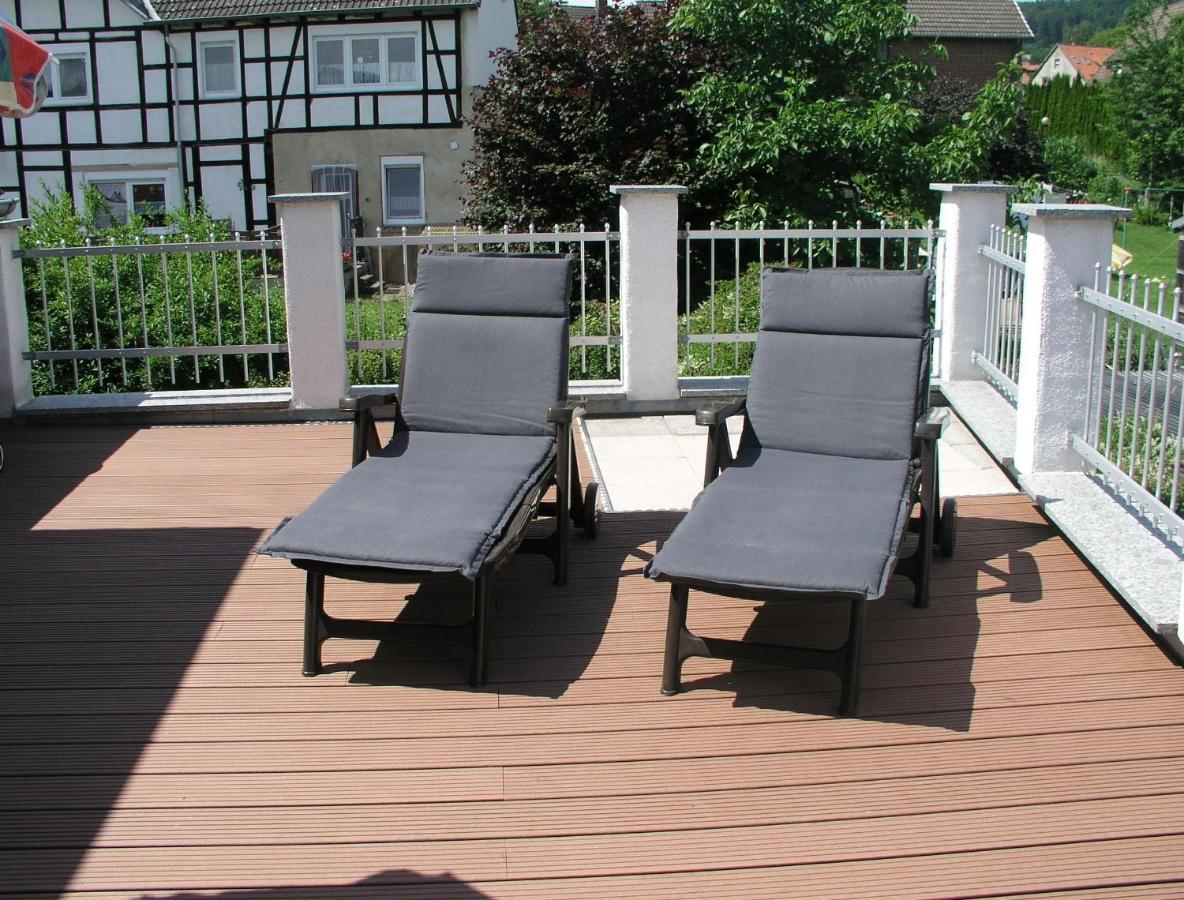 Ferienwohnung Am Deister Mit Grossem Balkon Springe Eksteriør bilde